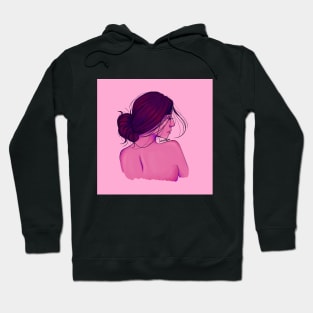 Pink girl Hoodie